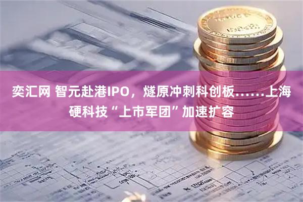 奕汇网 智元赴港IPO，燧原冲刺科创板……上海硬科技“上市军团”加速扩容